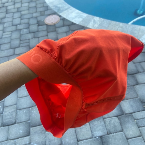 Outdoor Voices Rare Relay Shorts in Flame poppy - Picture 9 of 9